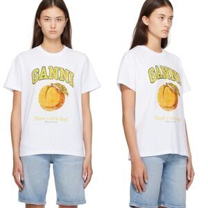NWT Gianni White Lemon T shirt